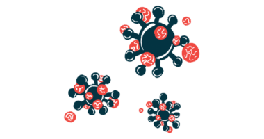 An illustration of cells being attacked by a pathogen.