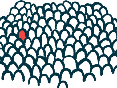 Rare Disease Cures Accelerator-Data and Analytics Platform | Pulmonary Hypertension News | Illustration of single person outline highlighted among many