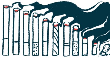 An illustration of lit, smoking cigarettes.