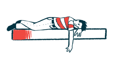 depression and anxiety | Pulmonary Hypertension News |Illustration of man lying on low energy bar