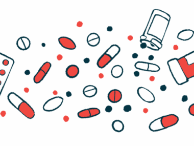An illustration shows a variety of oral medications, along with a pill bottle with the top off.