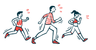 pulmonary hypertension and exercise | Pulmonary Hypertension News | running illustration