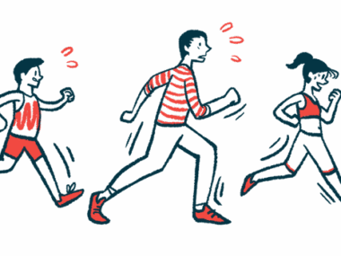 pulmonary hypertension and exercise | Pulmonary Hypertension News | running illustration
