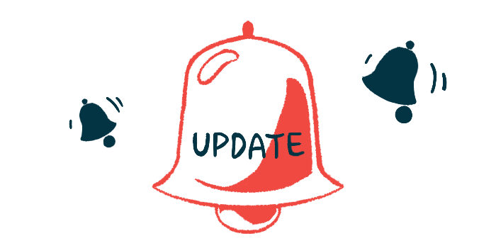 A large bell bearing the word "UPDATE" is pictured between two smaller ringing bells.