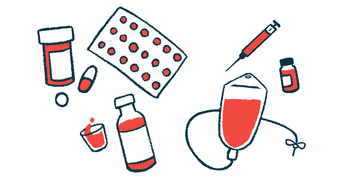 An illustration of various ways of delivering medications, from pills to injections and infusions.