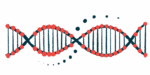 A illustration of DNA and its double helix.
