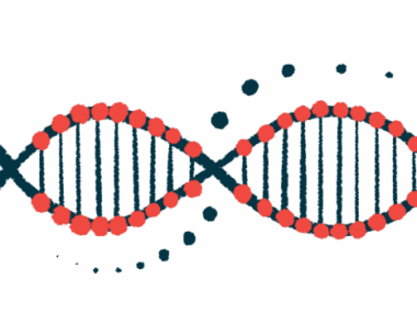 A illustration of DNA and its double helix.